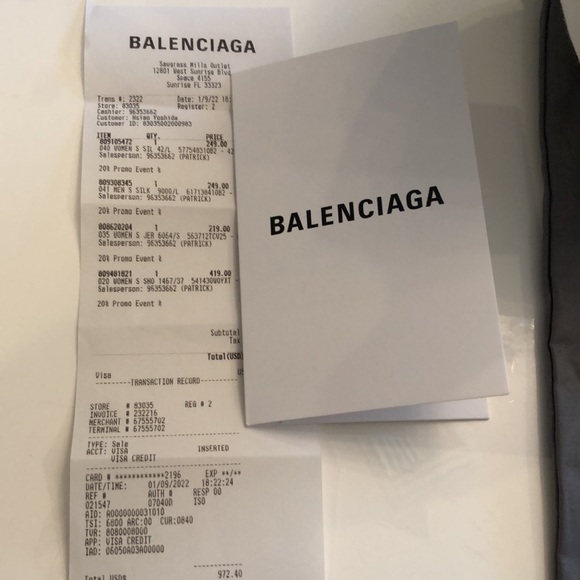 Authentic Balenciaga Hat Uniform Cap 🧢 - Picture 13 of 15